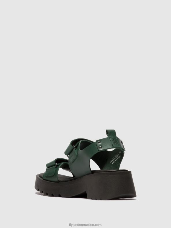 gasolina 2LT8B392 sandalias velcro meka857 Fly London mujer