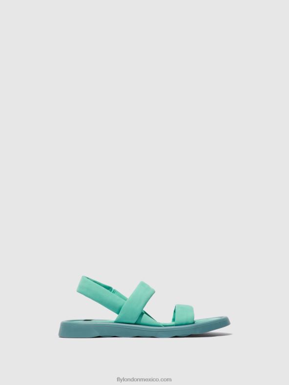 menta 2LT8B541 sandalias destalonadas tera873 Fly London mujer