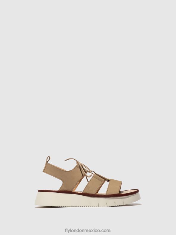 nube 2LT8B574 sandalias tiras caio363 Fly London mujer