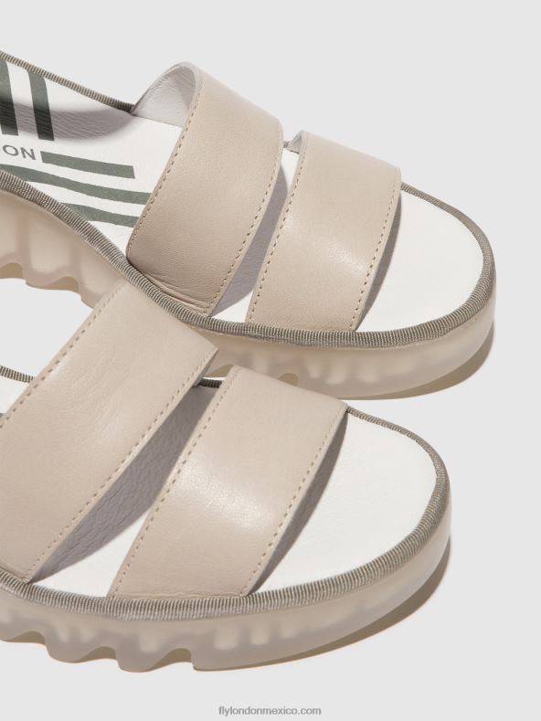 nube/negro 2LT8B427 sandalias tiras bono290 Fly London mujer