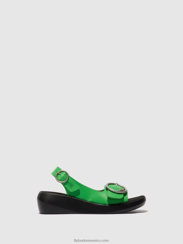 palta 2LT8B467 sandalias destalonadas berk754 Fly London mujer