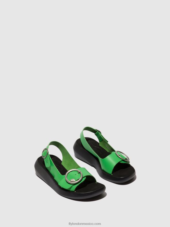 palta 2LT8B467 sandalias destalonadas berk754 Fly London mujer