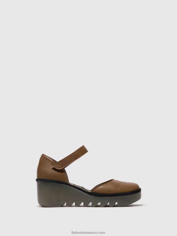 suelo 2LT8B511 sandalias con tira al tobillo biso305 Fly London mujer