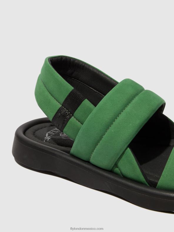 verde lima 2LT8B449 sandalias destalonadas tofy941 Fly London mujer