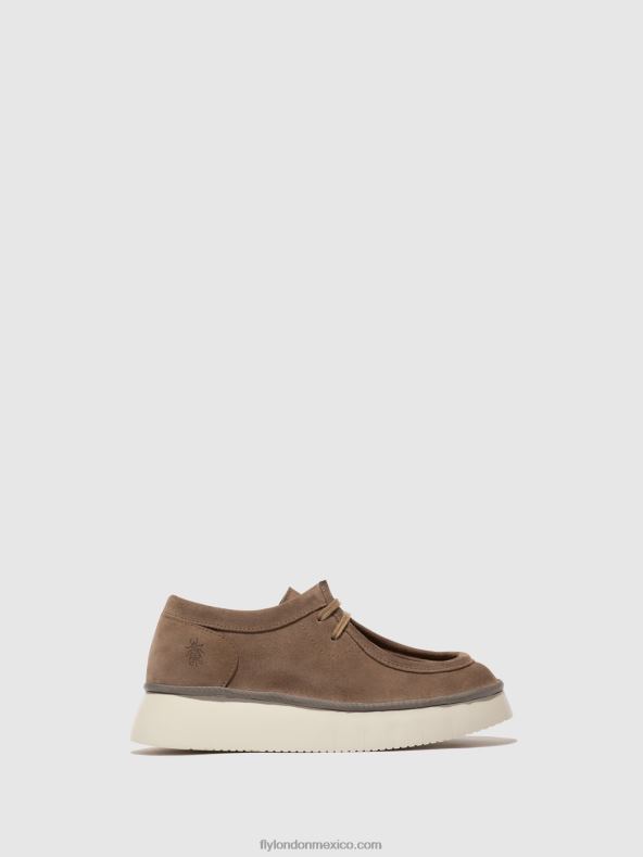 piedra 2LT8B656 zapatos con cordones ceza437 Fly London mujer