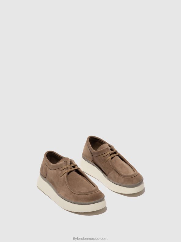 piedra 2LT8B656 zapatos con cordones ceza437 Fly London mujer