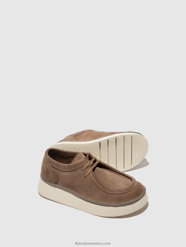 piedra 2LT8B656 zapatos con cordones ceza437 Fly London mujer