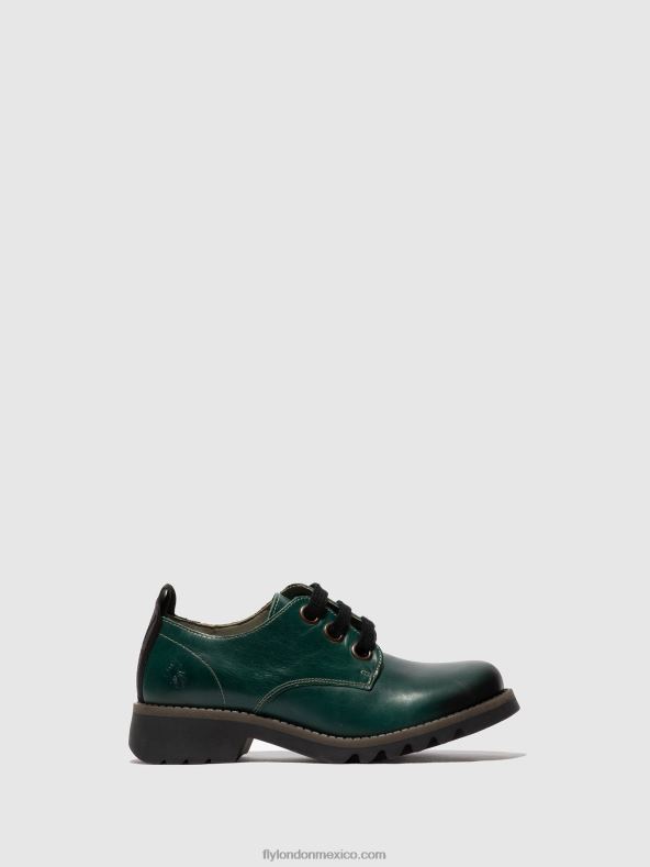 trébol verde 2LT8B679 zapatos con cordones ruda538 Fly London mujer