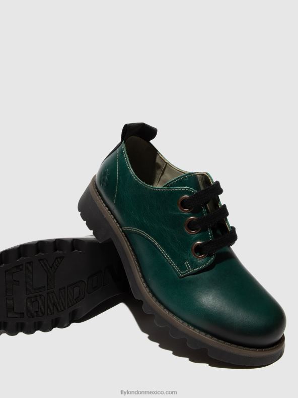 trébol verde 2LT8B679 zapatos con cordones ruda538 Fly London mujer