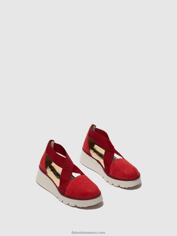 pintalabios rojo 2LT8B660 zapatos elasticos pacy415 Fly London mujer