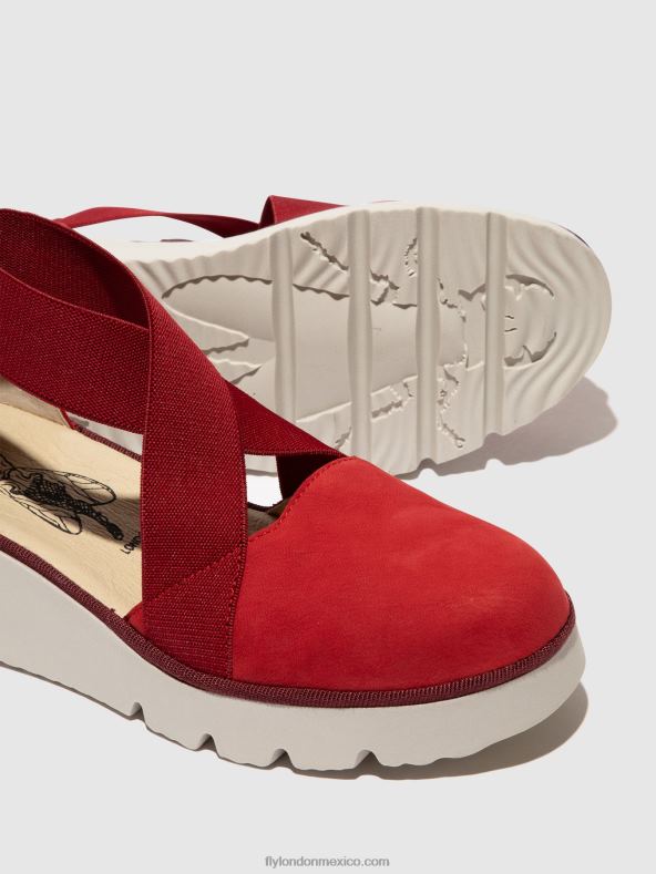 pintalabios rojo 2LT8B660 zapatos elasticos pacy415 Fly London mujer